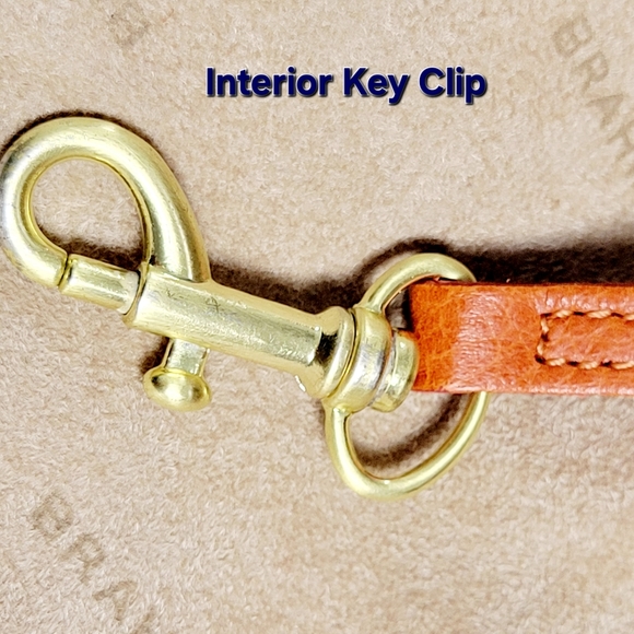 BRAHMIN Hailey Smooth Pebble Leather Shoulder Bag - Picture 9 of 16